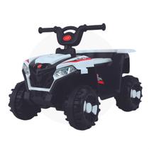 Mini Quadriciclo Elétrico 6 volts Infantil Som Luz e Música 30 Kilos - Brinq Kids