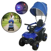 Mini Quadriciclo Elétrico 6V Infantil com Empurrador e Cobertura para Passeios Importway Bw393 Mini Quadriciclo Elétrico 6V Infantil com Empurrador e Cobertura para Passeios Importway Bw393