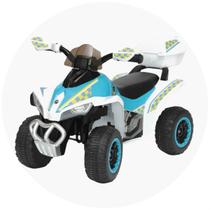 Mini Quadriciclo Eletrico Infantil De Passeio 6v Som e Luz
