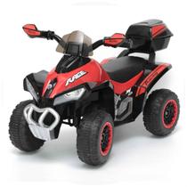 Mini Quadriciclo Eletrico Infantil De Passeio 6v Vermelho
