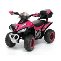 Mini Quadriciclo Elétrico Infantil Importway BW129RS Rosa