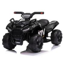 Mini Quadriciclo Infantil Elétrico 6v Com Pedal Passeio Carrinho Atv Até 20kg Luz E Música Menino Menina Farol Buzina Recarregável