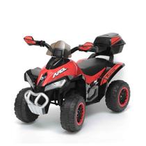Mini Quadriciclo Infantil Elétrico Racing Importway Até 25 Kg 6v Bivolt Com Luz E Som Vermelho