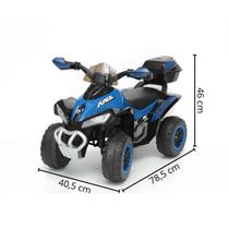 Mini Quadriciclo Moto Elétrica Infanti 6v C/ Inmetro - Cores