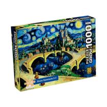 Mini Quebra-cabeça 1000 peças Noite Estrelada 2.0 Grow - 04608