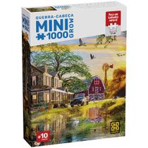 Mini Quebra-cabeça 1000 peças Vida na Fazenda