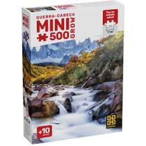 Mini Quebra-Cabeça 500 peças Águas da Patagonia Mini Quebra-Cabeça 500 peças Águas da Patagonia