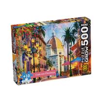 Mini Quebra-cabeça 500 peças Café em Florença Grow - 04604