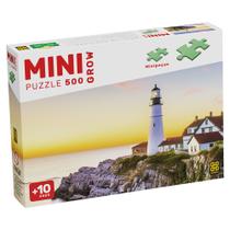 Mini Quebra-cabeça 500 peças Farol em Portland - Grow