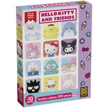 Mini Quebra-cabeça 500 peças Hello Kitty e Amigos