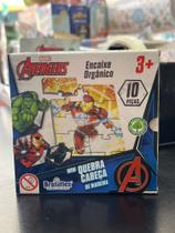 Mini quebra cabeca avengers madeira display com 06 - Pais E Filhos Mini quebra cabeca avengers madeira display com 06 - Pais E Filhos