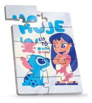 Mini Quebra Cabeça Disney Lilo Stitch 10 Peças 6 Modelos