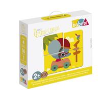 Mini Quebra-Cabeças Joguinhos de Bolsa Infantil Madeira