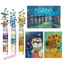 Mini quebra-cabeças LOSFPVR 234 peças de 15 x 10 cm, pacote com 3 pinças Mini quebra-cabeças LOSFPVR 234 peças de 15 x 10 cm, pacote com 3 pinças