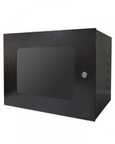 Mini rack 19" 08u X 350MM Preto Max Eletron 3046