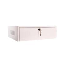 Mini rack a125 organizador horizontal - cor branca - ipec