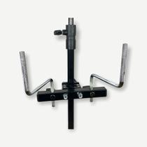 Mini rack bateria preto torelli 2 hastes - ta 452 Mini rack bateria preto torelli 2 hastes - ta 452