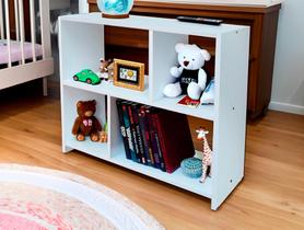 Mini Rack - Berlim (Para pequenos espaços) Quarto Infantil, Sala e Escritório