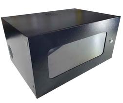 Mini Rack Caixa Organizadora 5u Com Visor Acrilico Cftv Servidor Fonte