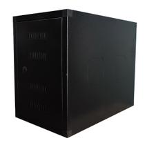 Mini Rack de Parede 6Ux570mm Preto Texturizado - MLINE0065