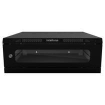 Mini Rack de Parede Padrão 19" 3U 570mm Montado e Desmontável Intelbras MRD 357
