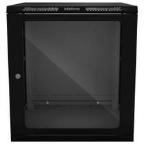 Mini rack desmontável de parede 12U - 19 x 570mm - Intelbras MRD 1257