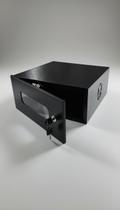 Mini Rack Organizador 15 Pol. Aço com Visor e Chave Mini Rack Organizador 15 Pol. Aço com Visor e Chave