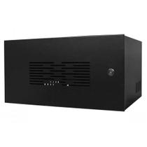 Mini Rack Padrão 19" - 5U X 350mm Porta Ventilada Gabinete Para Proteção de Equipamentos CFTV - Max Eletron