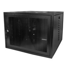 Mini Rack Parede 19" 08X470MM C/ 2 Plano Preto