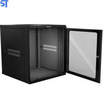 Mini Rack Parede Padrão 19 12U 570Mm Montado Intelbras