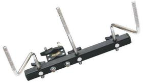 Mini Rack Preto Com 3 Hastes Torelli Ta 453 Para Percussivos em Geral