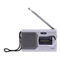 Mini Rádio Am/Fm Bolso Portatil P2 Fone Ouvido Viagem - Booglee