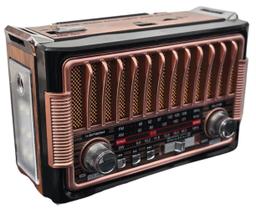 Mini Radio Antigo Portátil FM AM SW USB TF Cartão De Memoria 3 Bandas