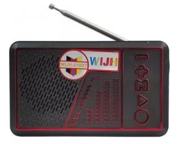 Mini Radio De Bolso Energia Solar Bluetooth Com Fone De Ouvido FM
