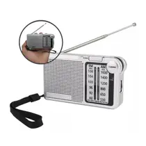 Mini Rádio De Bolso Portátil Fm/am 2 Bandas Retrô AL-355
