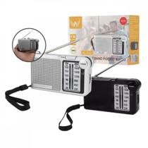 Mini Rádio De Bolso Portátil FM/AM 2 Bandas Retrô Altomex AL-355