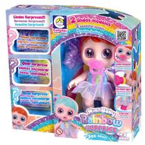 Mini Rainbow Surprise Faz Xixi Com Mechas Verde - Cotiplás Mini Rainbow Surprise Faz Xixi Com Mechas Verde - Cotiplás