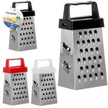 Mini Ralador 4 Faces Para Queijos e Legumes 9cm Mini Ralador 4 Faces Para Queijos e Legumes 9cm