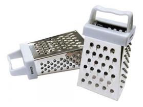 Mini Ralador De Aço Inox Com 4 Faces Portátil Multiuso