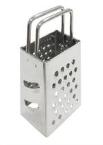 Mini Ralador Inox Com 4 Faces Mini Ralador Inox Com 4 Faces