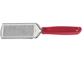Mini-Ralador Tramontina Utilitá em Aço Inox com Cabo de Polipropileno Vermelho