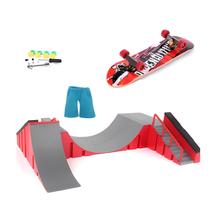 Mini Rampas Skate De Dedo Profissional Skateboard