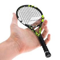 Mini Raquete Babolat Pure Aero Preta Amarela e Branca Mini Raquete Babolat Pure Aero Preta Amarela e Branca
