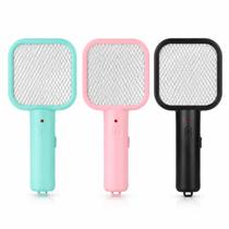 Mini Raquete Elétrica Mata Mosquito Portátil Compacta Leve Pegada Confortável Anti Mosquitos Pernilongos Muriçocas Funciona Conectada a uma Fonte USB Mini Raquete Elétrica Mata Mosquito Portátil Compacta Leve Pegada Confortável Anti Mosquitos Pernilongos Muriçocas Funciona Conectada a uma Fonte USB