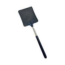 Mini Raquete Retrátil Para Moscas Em Aço Inoxidável Com Cabo Antiderrapante, Matador De Mosquitos