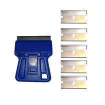 Mini Raspador Ratinho Para Insulfilm Com 5 Lâminas