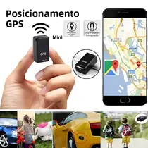Mini Rastreador GPS GF07: Rastreamento Veicular Em Tempo Real E Gravação Móvel Antiperda - NONE