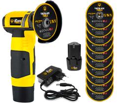 Mini Rebarbadora A Bateria 12v Com Discos