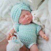 Mini Reborn Silicone Sólido Delicada