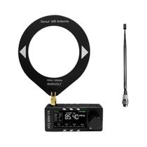 Mini Receptor AM/FM/SSB/LSB/USB V4 AMNVOLT ATS SI4732 Com Amplificador De Fone De Ouvido Hi-Z Para